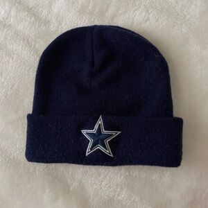 Dallas cowboys navy blue cuffed beanie
